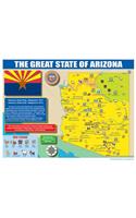 Arizona State Map for Students - Pack of 30