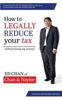 How To Legally Reduce Your Tax