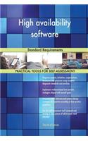 High availability software Standard Requirements