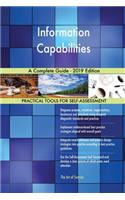 Information Capabilities A Complete Guide - 2019 Edition