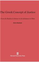 Greek Concept of Justice