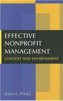 Effective Nonprofit Management