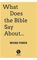 What Does the Bible Say About