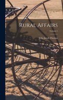 Rural Affairs; Volume 1