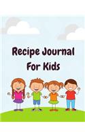 Recipe Journal For Kids