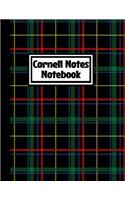Cornell Notes Notebook: Large 8.5"x11" - 120 Numbered Pages: Cornell Note-Taking System Paper For High School College University Students