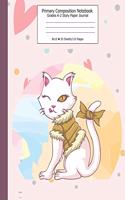 Primary Composition Notebook Grades K-2 Story Paper Journal 8x10 55 Sheets/110 Pages