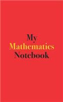 My Mathematics Notebook