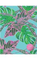 Notebook: Modern Plants Design - for School, College, Work, Business Notes, Personal Journaling, Planning, Hand Lettering... Perfect Gift / Present (120 wide 