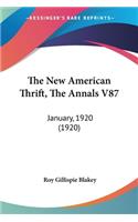 New American Thrift, The Annals V87