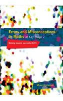 Errors and Misconceptions in Maths at Key Stage 2