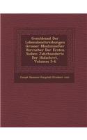 Gem Ldesaal Der Lebensbeschreibungen Grosser Moslimischer Herrscher Der Ersten Sieben Jahrhunderte Der Hidschret, Volumes 5-6