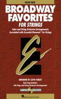 Essential Elements Broadway Favorites for Strings: Includes 24 Student Books Plus Conductor