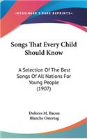 Songs That Every Child Should Know