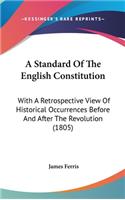 A Standard Of The English Constitution