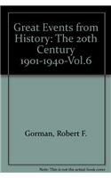 Great Events from History: The 20th Century 1901-1940-Vol.6