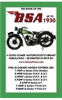Book of the BSA Up to 1930