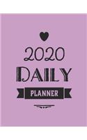 2020 Daily Planner: 2020 Daily Planner Plus Gratitude Journal For School Aged Kids -Kindergarten to College 8.5 x 11 Inches 365 pages To Write In & Stay Organized!