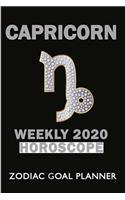 Capricorn, Weekly 2020 Horoscope Zodiac Goal Planner