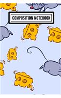 Mouse Unruled Composition Notebook
