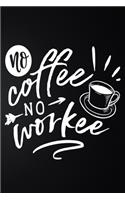 No Coffee No Workee