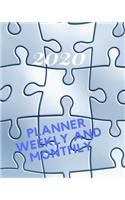 Planner Weekly and Monthly 2020