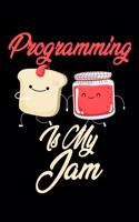 Programming is My Jam: Funny Programming Journal (Diary, Notebook) Christmas & Birthday Gift for Programming Enthusiasts