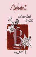 Alphabet Coloring Book for Adults