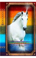 Unicorn Spirit Guides: Unicorn Rainbow Diary Notebook 150 Pages, 6 X 9 (15.24 X 22.86 CM), Durable Soft Cover