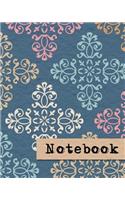 Notebook: 110 Lined Journal Pages / Notebook / Diary / 8x10 / Twirl