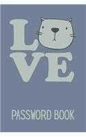 Love Cats Password Book: An Organiser for All Your Website Usernames, Passwords & Logins (Password Logbook)