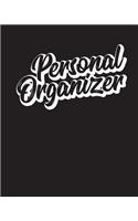 Personal Organizer: Undated Daily Daytimer(9 365 Day Planners)