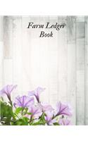 Farm Ledger Book: Farm Record Keeping Logbook Farming Essentials Farm Bookkeeping Note Farmer Ledger Log Livestock Journal Organizer