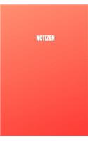 Notizen: Notizbuch "rose Red" - Farbe Rot - A5 Format - 120 Seiten Liniert - Kreatives Taschenbuch - Tolle Geschenkidee - Blanko - Für Mädchen - Skizzenbuch 