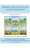 Printable Activity Sheets for Kids (Ordering concepts near and far depth perception)