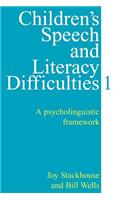 Children's Speech and Literacy Difficulties, Book1