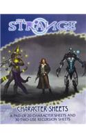 Strange Character Sheets