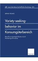 Variety-Seeking-Behavior Im Konsumgüterbereich