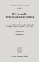 Determinanten Der Raumlichen Entwicklung