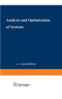 Analysis and Optimization of Systems