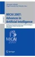 MICAI 2007: Advances in Artificial Intelligence