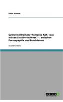 Catherine Breillats Romance XXX - was wissen Sie über Männer? - zwischen Pornographie und Feminismus