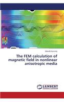 Fem Calculation of Magnetic Field in Nonlinear Anisotropic Media