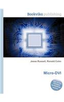 Micro-DVI: (English)