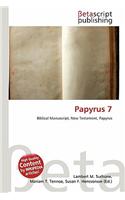 Papyrus 7: (English)