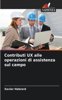 Contributi UX alle operazioni di assistenza sul campo