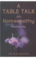 Table Talk on Homeopathy