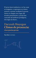 Climas de presencia. Cinco poetas persas