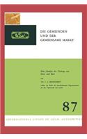 Die Gemeinden und der Gemeinsame Markt