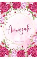 Amayah Weekly Planner